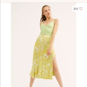 NWT Free People Margarita skirt